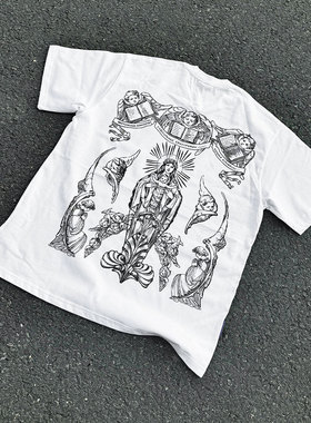 Weirdstory 说唱Skateboards重金属heavy metal短袖复古vintage