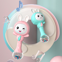 Baby Toys Freshman Puzzle Early Education Appeasement Coaxed to sleep 0-1-year-old baby musician rocking the bell gripping storytelling machine June