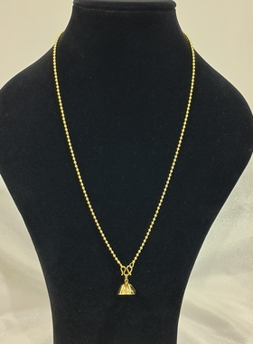 925纯银圆珠链18K金毛衣链包邮