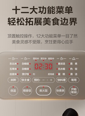 苏泊尔IH电磁4L铜晶多功能电饭煲