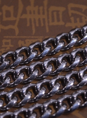 麻花霸气风配饰钛钢锁骨链