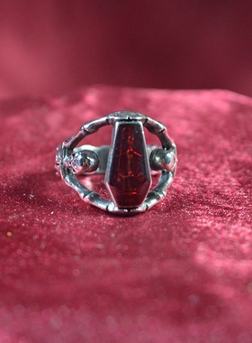 寓意送领导礼物钛钢戒指男女同款