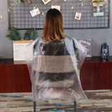 Одноразовая пластиковая накидка для стрижки волос для парикмахерской, холодная завивка, увеличенная толщина