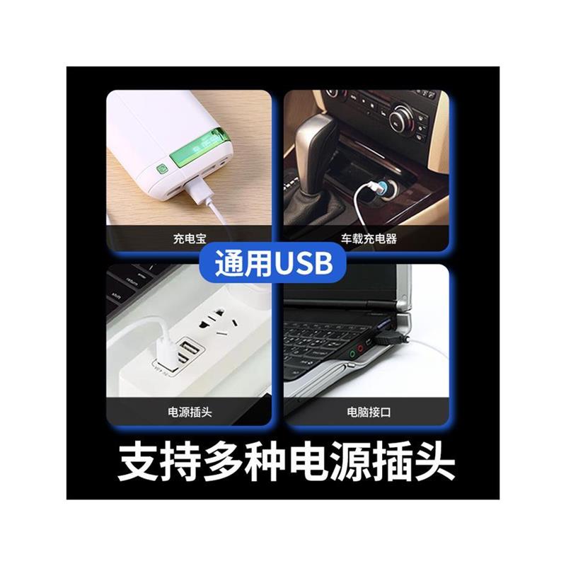 增氧泵家用全自动静音钓鱼养虾打氧机养金鱼的氧气泵USB鱼缸充氧