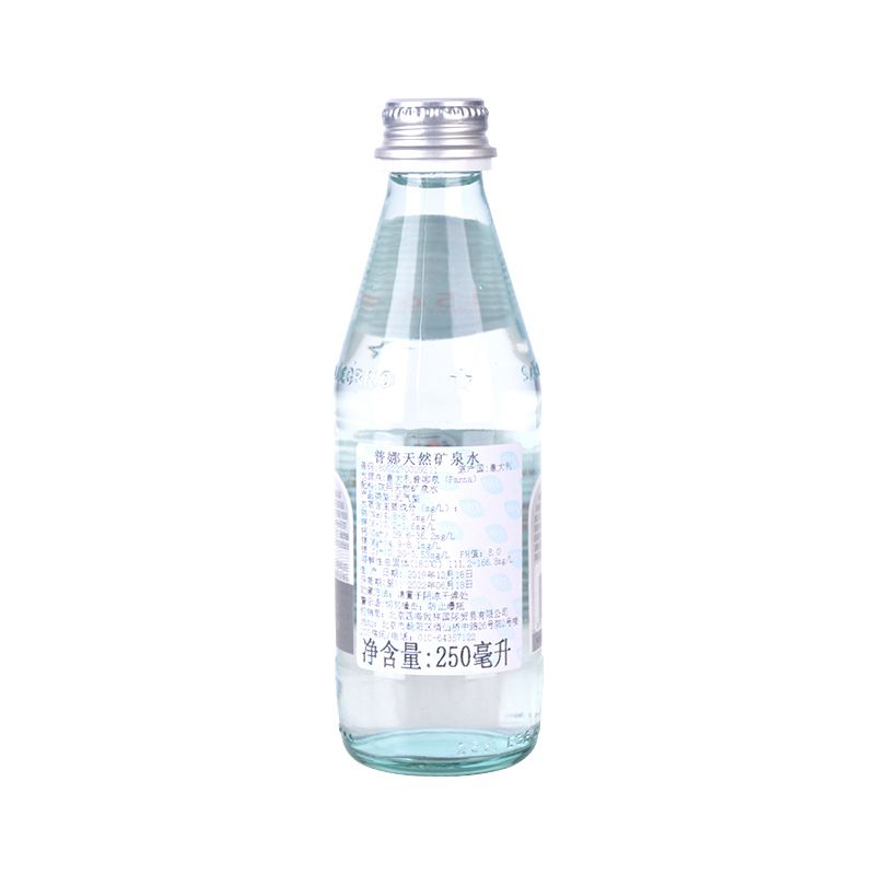 意大利进口Acqua Panna/普娜饮用水天然矿泉水250ml*24瓶 玻璃瓶 - 图1