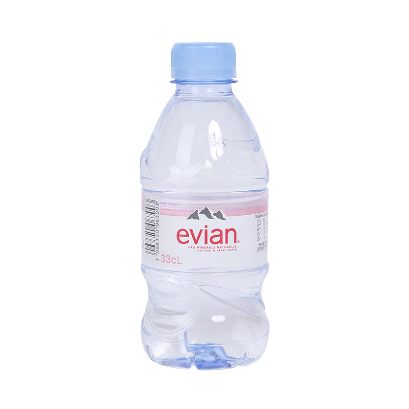 依云（evian）法国原装进口 天然矿泉水 330ml*24瓶 整箱/塑料瓶,淘宝优惠券,粉丝福利购,淘宝优惠卷