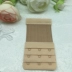 2 mảnh áo lót Thái Lan khóa mở rộng 3 hàng ba khóa cộng với khóa lưng áo thun đàn hồi - Móc treo móc nới áo lót Móc treo