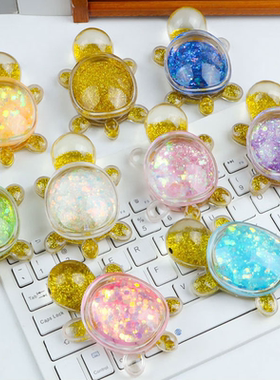 入油流沙小乌龟摆件创意解压玩具桌面饰品