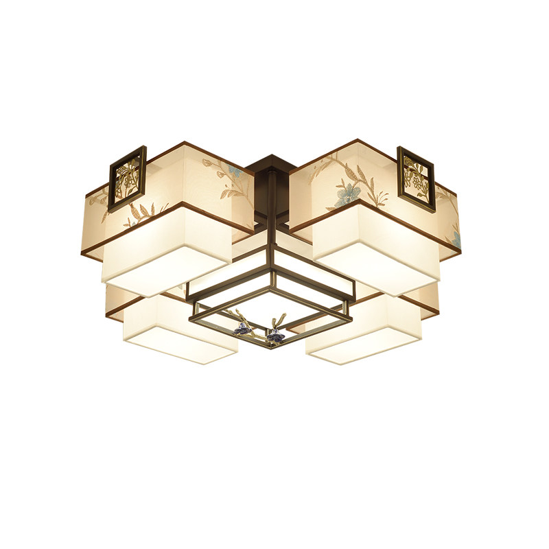 新中式吸顶灯客厅主灯中国风大气简约现代全屋套餐书房餐厅卧室灯,淘宝优惠券,粉丝福利购,淘宝优惠卷