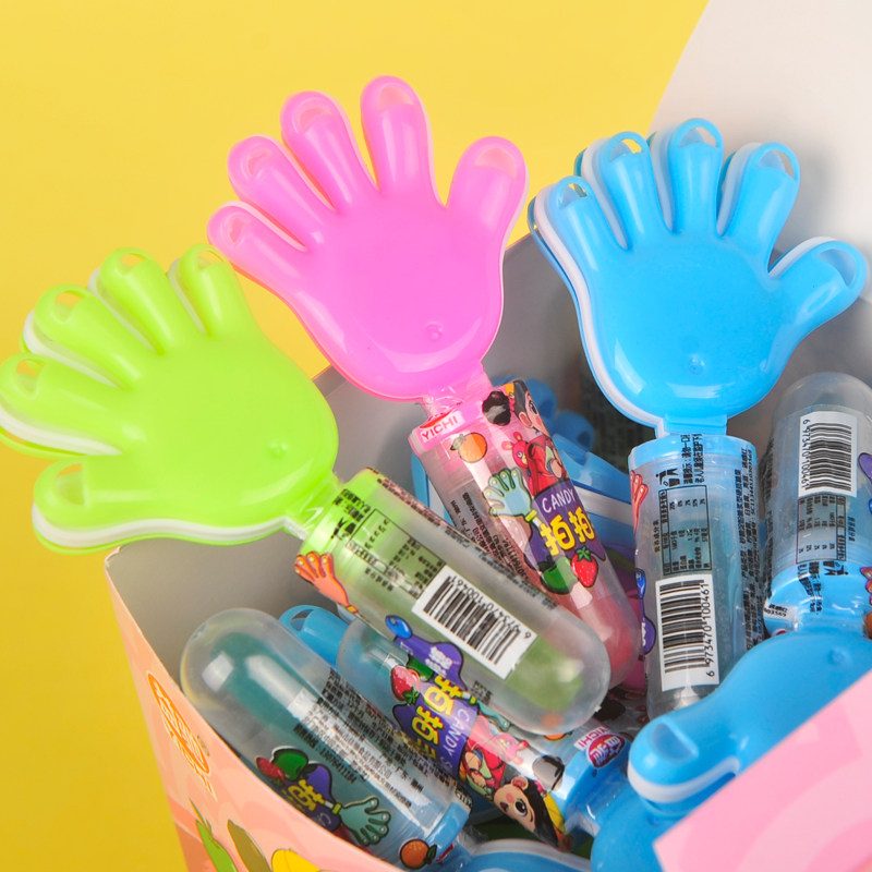 拍拍手玩具糖果水果味棒棒糖硬糖网红创意趣味盒装儿童零食批发,淘宝优惠券,粉丝福利购,淘宝优惠卷