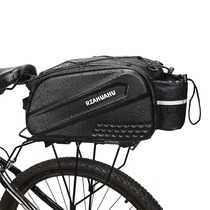 Bike Bag Rear Bag Rear Backseat Bag Hard Shell Riding Waterproof Mountain Bike Rear Bag Shelving Bag Bike Accessories Equipment