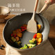 Carrot titanium non-stick deep wok home cooking pot