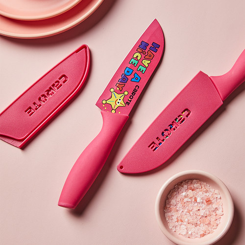 卡罗特水果刀家用厨房切菜刀辅食刀具不锈钢小菜刀女士锋利三德刀 - 图1