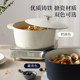 Carrot cast iron enamel pot stew pot casserole non-stick pot