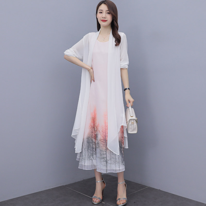 雪纺小披肩配裙子夏新款中国风开衫 丽淘衣秀短外套