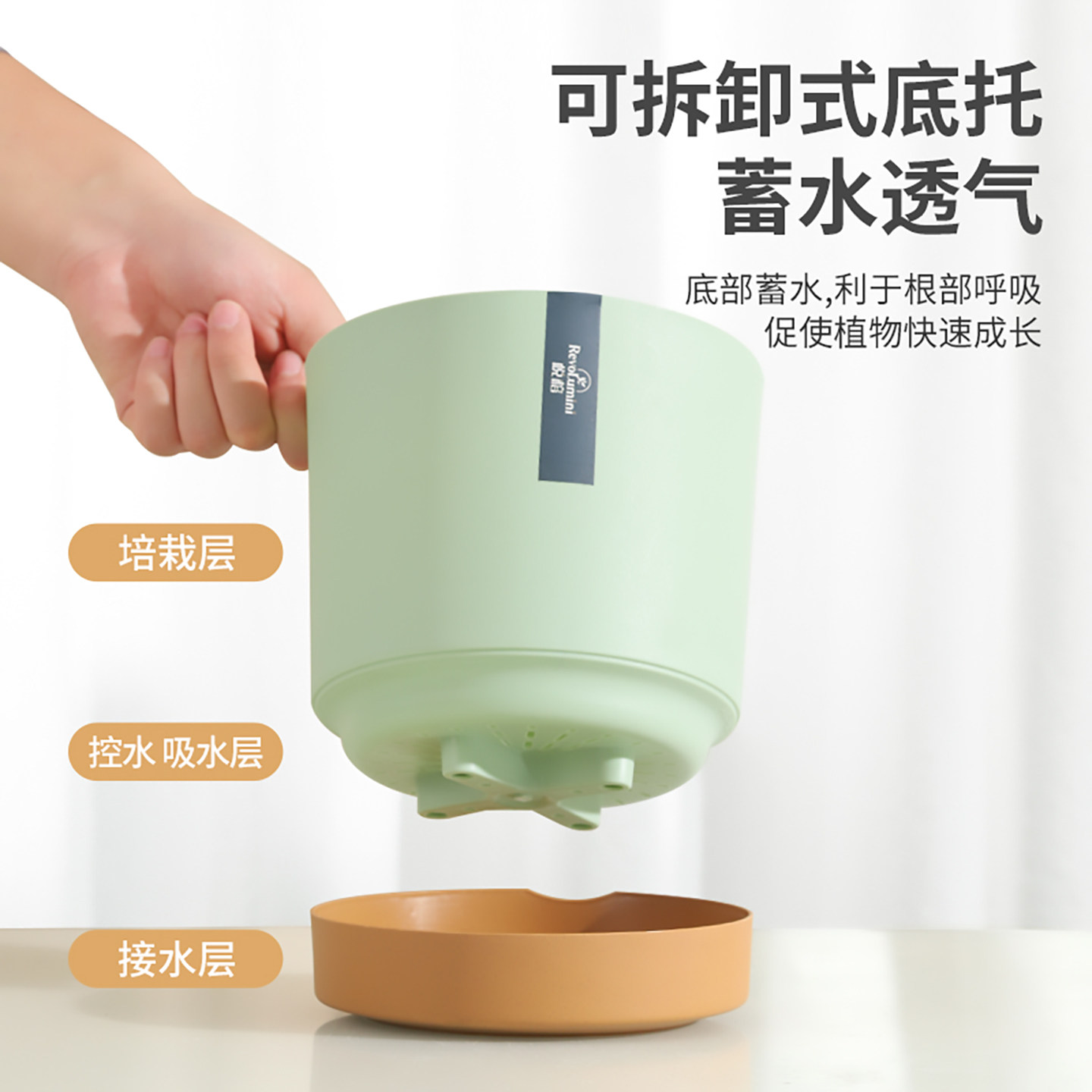 北欧简约小花盆家用桌面多肉绿萝盆栽阳台月季绿植控根轻奢高级感,淘宝优惠券,粉丝福利购,淘宝优惠卷