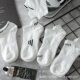 ຖົງຕີນສີຂາວຂອງຜູ້ຊາຍ socks ກິລາພາກຮຽນ spring ແລະ summer