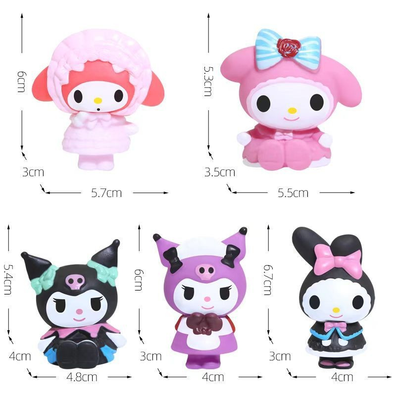 三丽鸥库洛米女神蛋糕装饰摆件美乐蒂玉桂狗可爱公主儿童生日公仔,淘宝优惠券,粉丝福利购,淘宝优惠卷