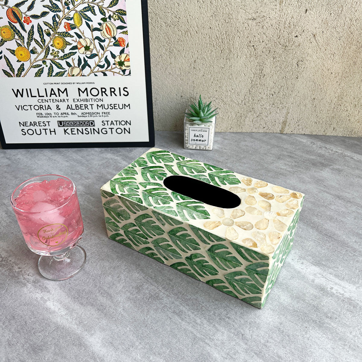 天然彩贝镶嵌纸巾盒轻奢创意桌面客厅纸巾收纳盒民宿酒店装饰摆件,淘宝优惠券,粉丝福利购,淘宝优惠卷