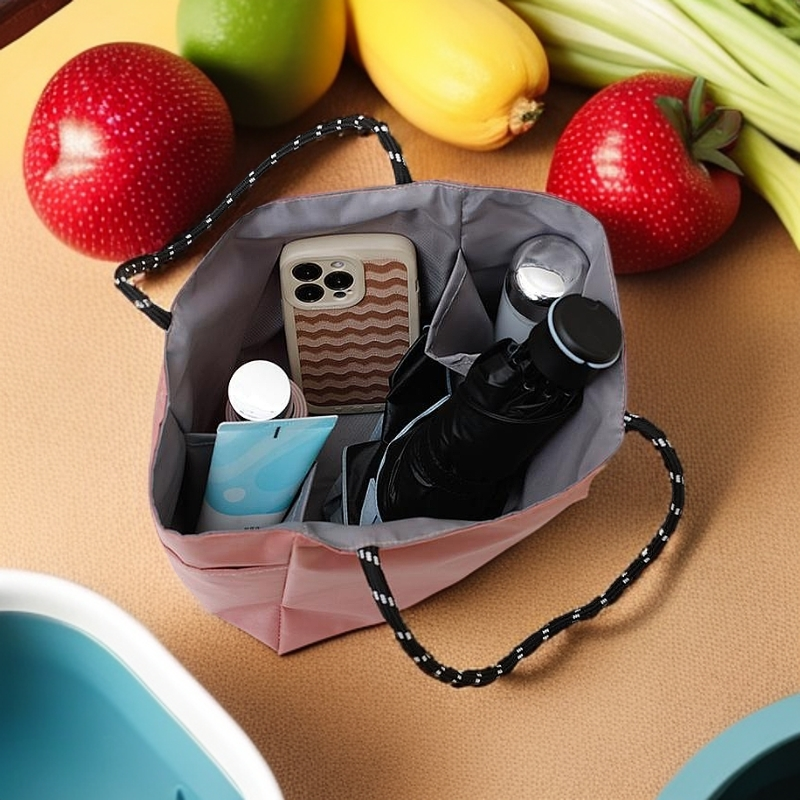 潮流新女士防水布手提袋双面饭盒包上班通勤百搭手提包简约妈咪包,淘宝优惠券,粉丝福利购,淘宝优惠卷