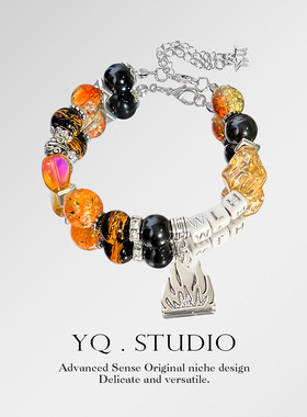 YQ.STUDIO原创设计《I'm Alive》王力宏音乐专辑封面潮酷手串手链