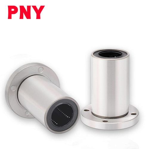 PNY圆法兰直线运动轴承LMF25UU尺寸25*40*59 LHFR25镀镍LME02-d25 - 图2