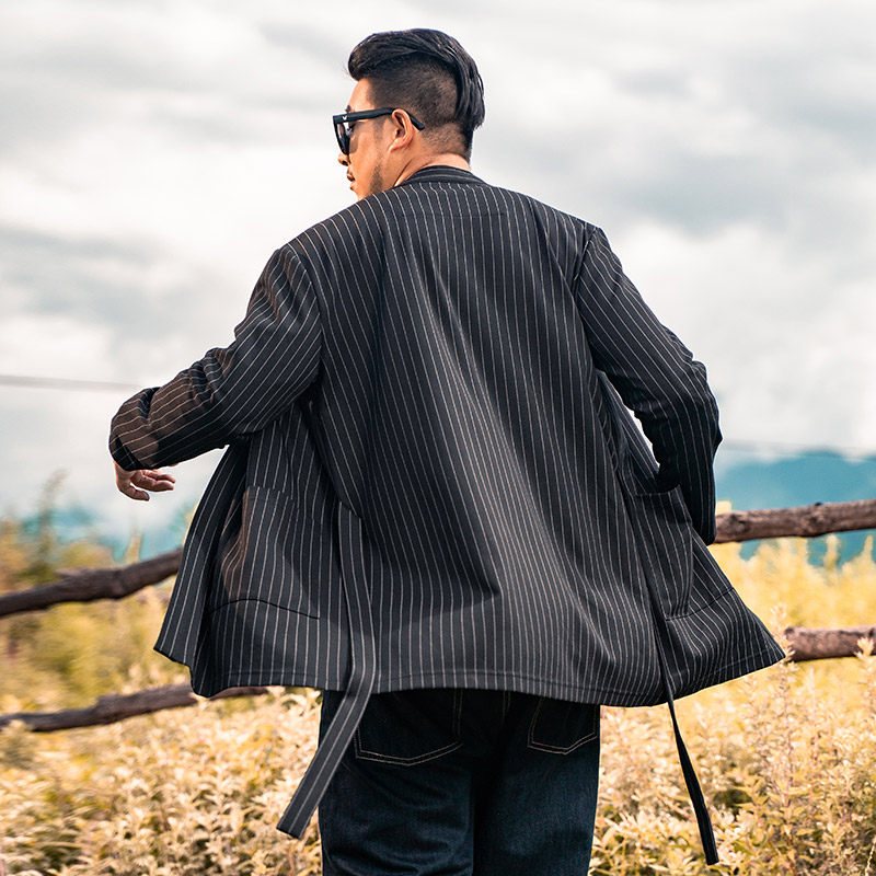 gxxh潮牌大码男装胖子加肥加大宽松 gxxh风衣