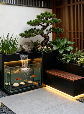 不锈钢创意流水景观新品