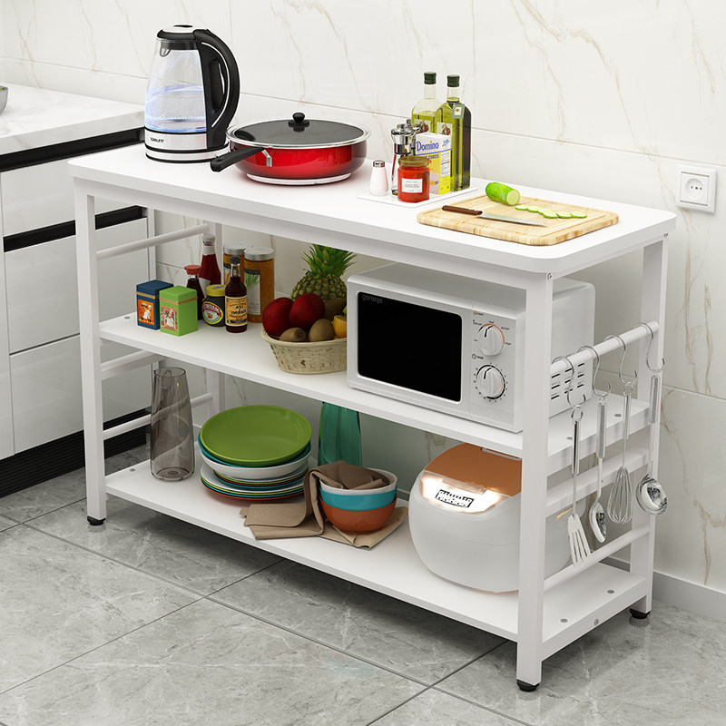 简易小长桌长方形厨房靠墙桌子多功能切菜桌双层长条桌多层置物桌,淘宝优惠券,粉丝福利购,淘宝优惠卷