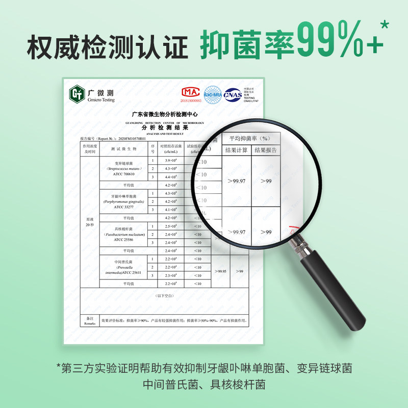 gum康齿家进口清新口气酒精漱口水 gum漱口水