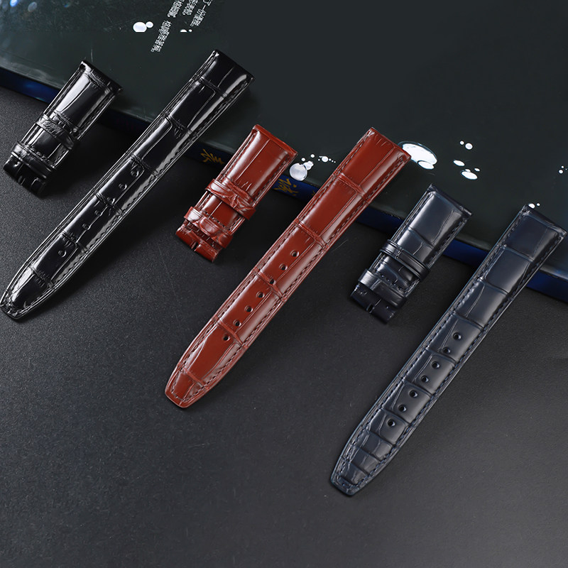 十瑞表带万国葡萄牙美洲鳄鱼皮表带 十瑞配件