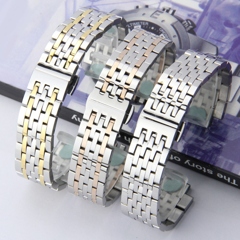 十瑞钢带适用于天梭男力洛克手表带 十瑞配件