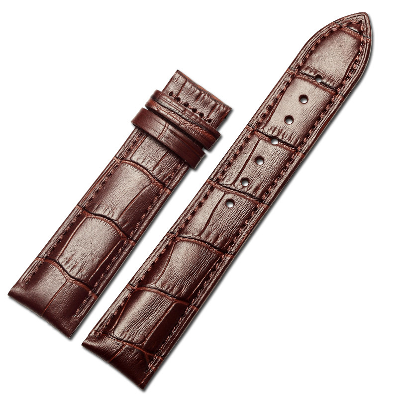 十瑞真皮罗西尼手表带男美度手表带 十瑞配件