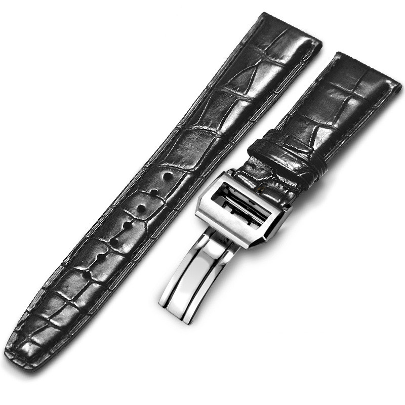 十瑞鳄鱼皮手表带男万国表带葡萄牙 十瑞配件