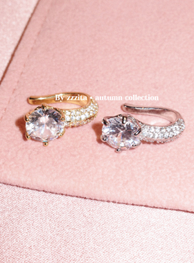 ZZZITA 无痛耳蜗钉·stary bling～无耳洞简约闪钻百搭耳夹耳骨夹