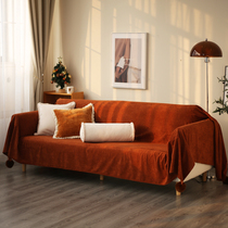 Christmas Sofa Towels Winter Cocoa Suede 2023 New Sofa Cover Cloth All-bag Ambience Micro Waterproof Anti Cat Catch