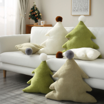 Holding pillows Christmas tree doll sofa Living room Plush Cushions Nap on a pillow Christmas Day Gift decorations adorable and soft