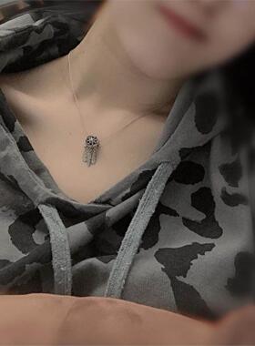神圣捕梦网项链女纯银玫瑰金斑斓之梦锁骨链手链串珠个性时尚礼物