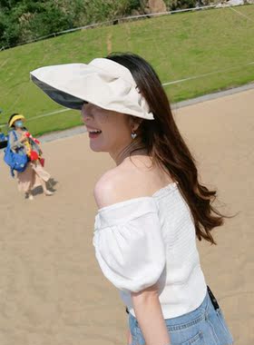 17cola夏季沙滩大檐遮阳防晒