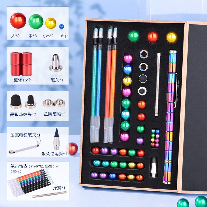 Stress Reducing Pen Magnet Pen Colored Gel Pen