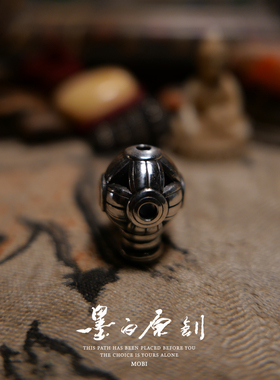 999纯银五眼六通型三通