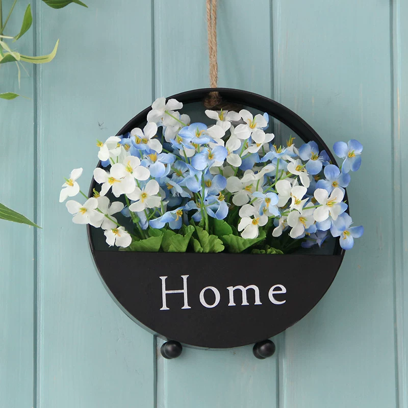 Wall mount, decorations, creative flowerpot flower-shaped, home decor