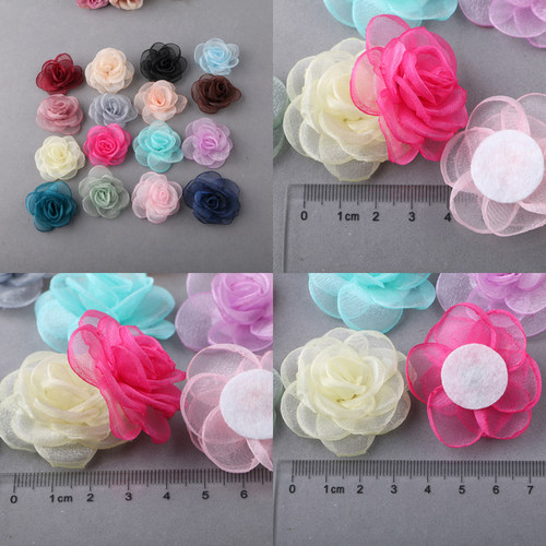 diy韩版儿童发饰配件 现货直销手工花朵鞋包手捧花衣服装饰辅料 - 图0