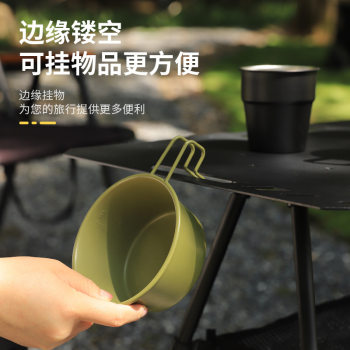 Outdoor tactical table foldable portable lifting IGT table ອຸປະກອນ camping lightweight ins picnic coffee table table