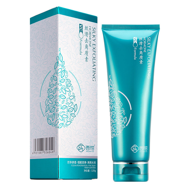 西铂丝滑去角质素去死皮女男磨砂膏 西铂盛略身体磨砂膏/去角质膏