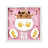 Памятные детские отпечатки рук и ног, сувенир, детская фоторамка, хваталка, отпечаток рук, чернильная подушечка