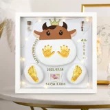 Памятные детские отпечатки рук и ног, сувенир, детская фоторамка, хваталка, отпечаток рук, чернильная подушечка