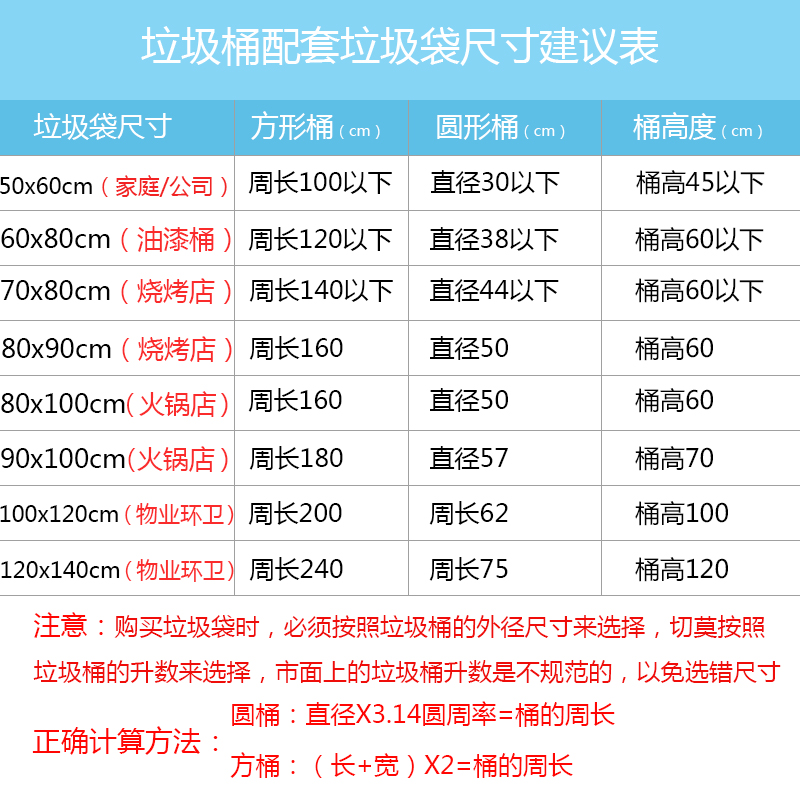 收纳神器垃圾袋大号60x80大垃圾袋60环卫特大号商用餐饮大容量黑 - 图2