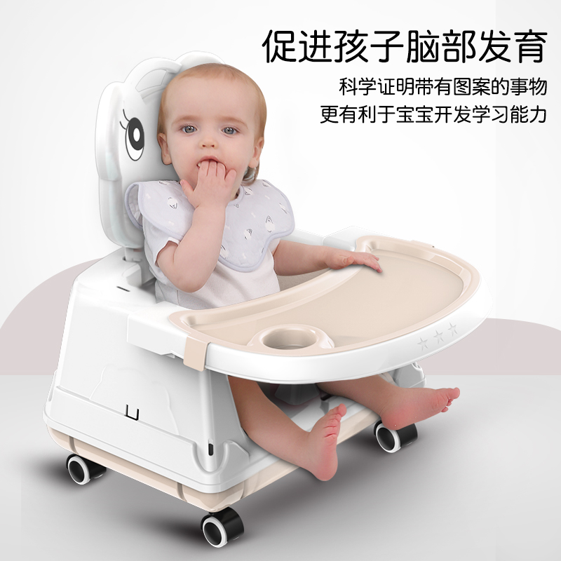励步母婴旗舰店宝宝餐椅吃饭家用婴儿椅子多功能可折叠便携式餐桌椅儿童饭桌座椅1