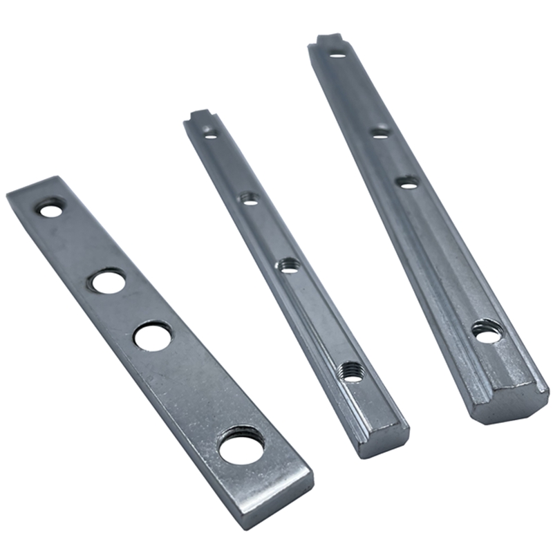 国标铝型材配件欧标一字连接件 对接槽条 2020/3030/4040/4545型 - 图1